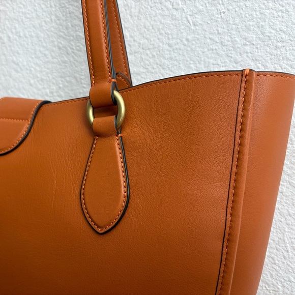 Coach Theo Tote Shoulder Bag in Canyon Calf Leather CA114 - Picture 9 of 16